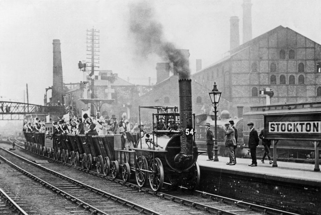 The Centenary Procession 1925 by British Rail.